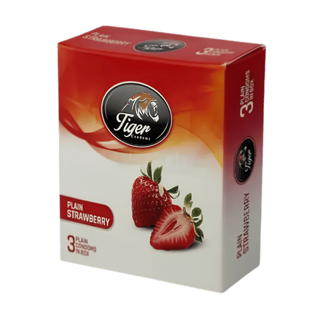 Tiger Condom Strawberry Flavor